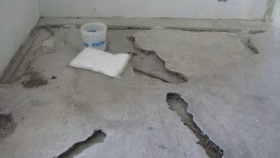 Поддръжка на полусуха замазка