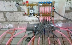 Стъпки за инсталиране на топъл воден под