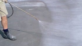 Поддръжка на полусуха замазка