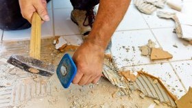 Саморазливен под под плочки