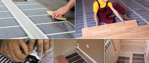 Устройството на филмовия под под ламинат