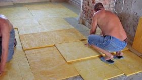 Звукоизолация под замазка