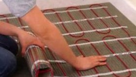 Електрическо подово отопление без замазка