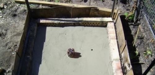 основа за градински душ