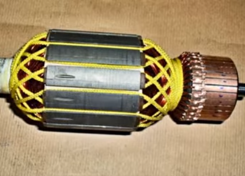 Правилно фиксиране на намотката преди импрегниране