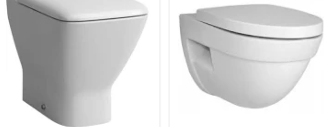 Окачена и подова тоалетна