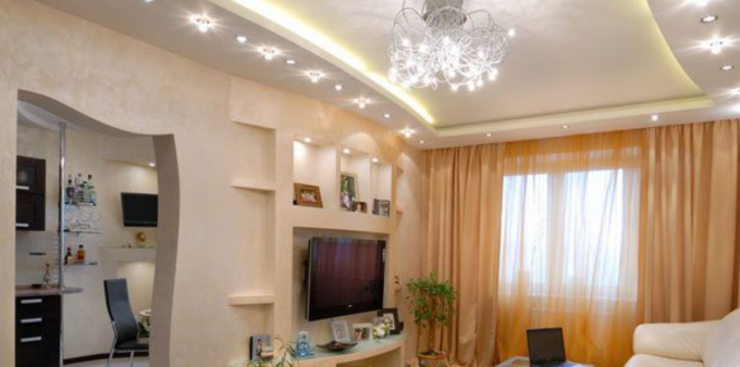 таван в залата