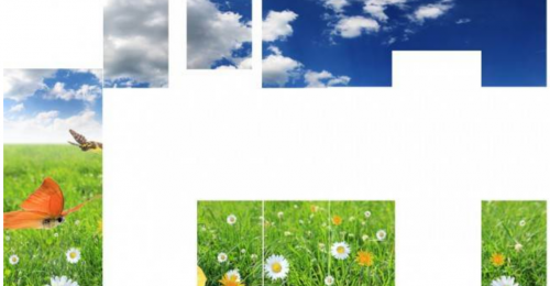 фотопечат на фасадата в кухнята