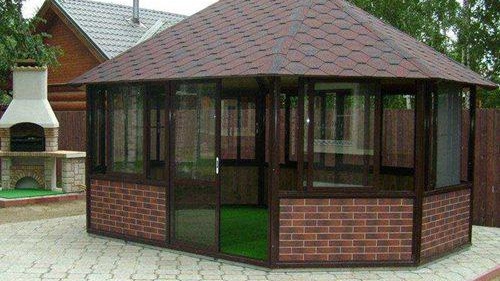 Плъзгащи се прозорци за беседка