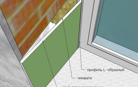 Как да поправите склонове след инсталиране на пластмасови прозорци