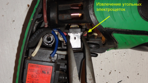 Метод за екстракция с въглеродна четка