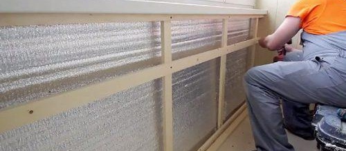 Откъде да започнете да затопляте балкона