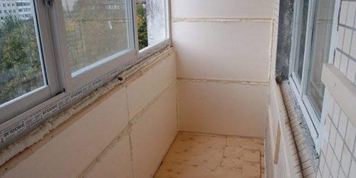 откъде да започнете да затопляте лоджията