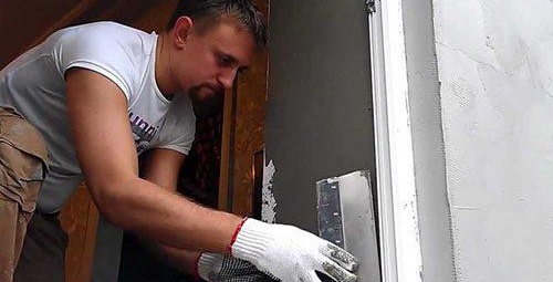 Как да измажете прозоречните склонове