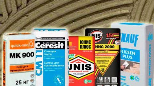 изберете лепило за плочки