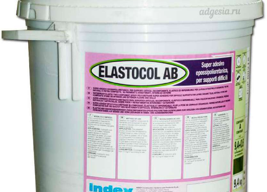 Полиуретанова лепилна шпакловка Elastocol