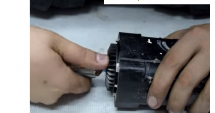 Монтиране на роторите