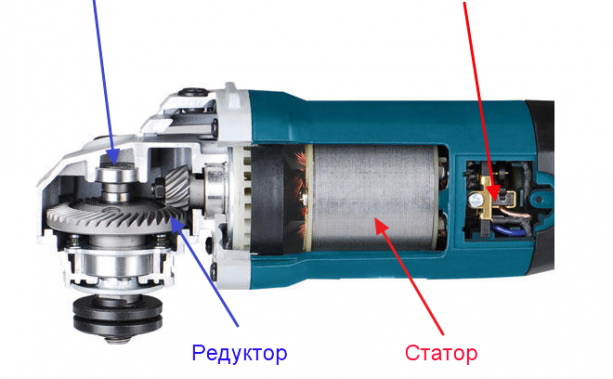 Изглед в разрез на трошачка