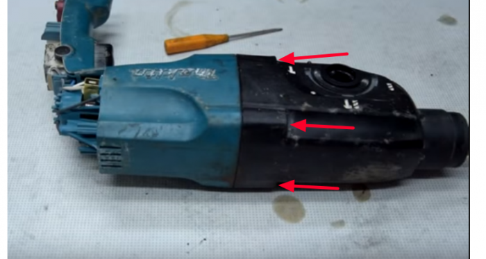 връзка на корпуса на статора