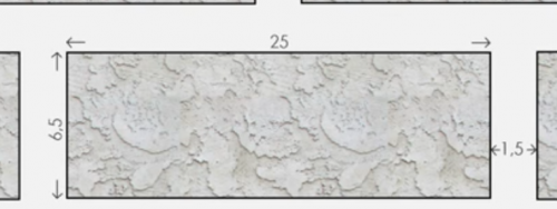 размер на маркировка на стената