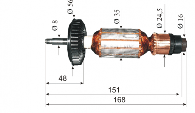 Монтаж на ротора на Bosch
