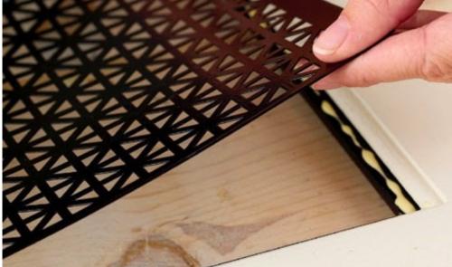 екранна врата кухненски декор