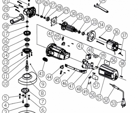 схема interskol ushm 125-900