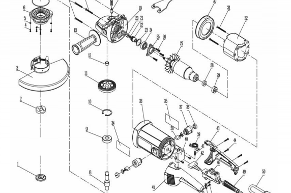 схема interskol ushm 230-2000
