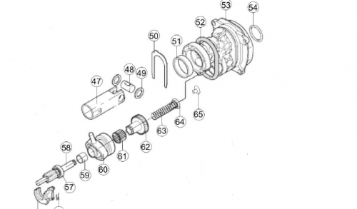 диаграма за вграждане преди сглобяване