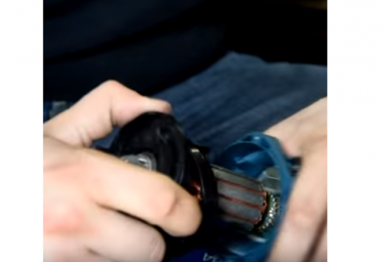 монтаж на ротора в корпуса на статора