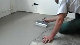 Саморазливно запълване на пода