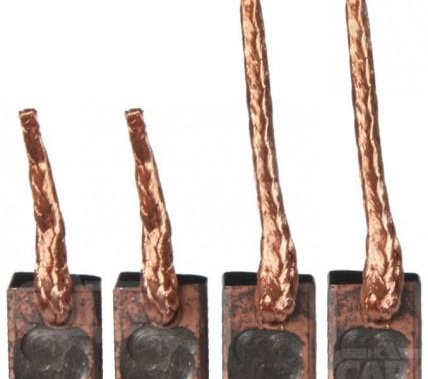 Вариант на самоделни въгленови четки за перфоратор Makita 2470