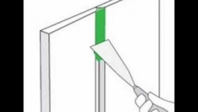 Шпакловка на челни фуги