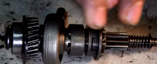 общ изглед на междинния вал