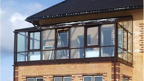 Зимни градини от алуминиев профил