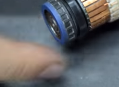 Правилно монтиран гумен пръстен 19