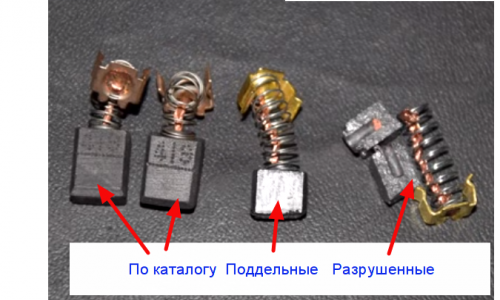 Истински и фалшиви четки