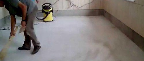 подготовка на повърхността за облицовка