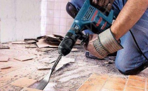 Подготовка на пода на банята за облицовка