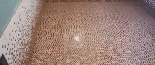 наклонено полагане на мозайка