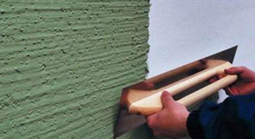 нанасяне на текстурирано покритие