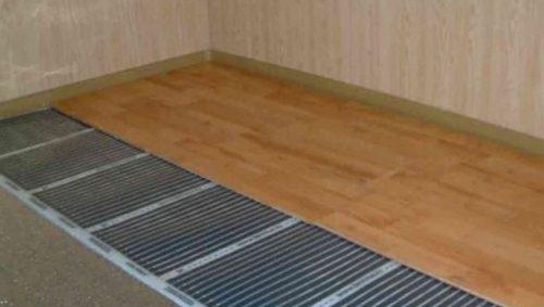 редене на паркет на подово отопление