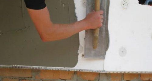 самоизолация на стени с пяна