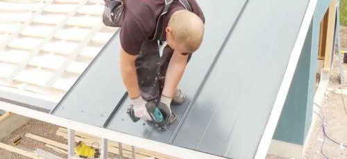 Направи си сам монтаж на метален покрив