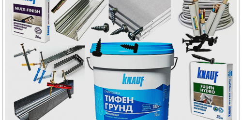 потолка материал