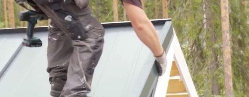 Направи си сам покрив от стоманена ламарина