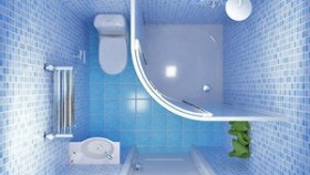 WC душ и мивка за 2 кв.м. м