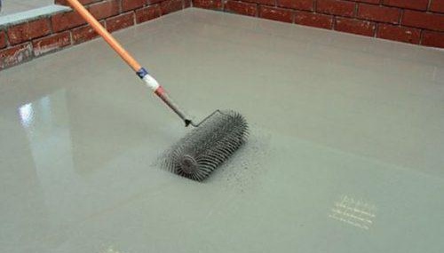 изравняване на пода преди полагане