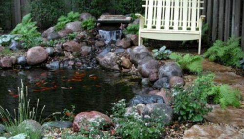 малък декоративен леген