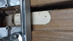 Поставяне на примка с фреза